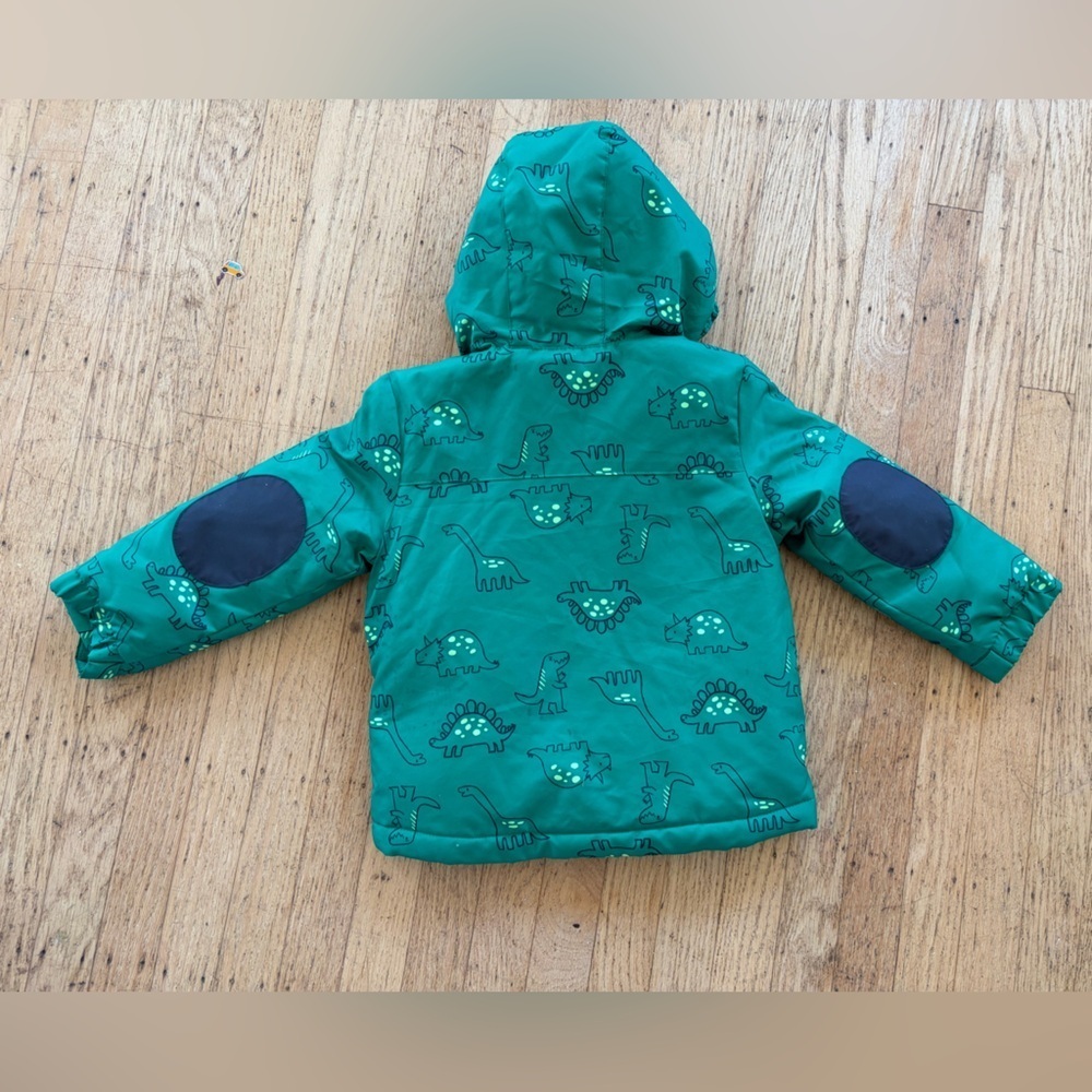 Cat & Jack dinosaur winter coat parka - Picture 8 of 10